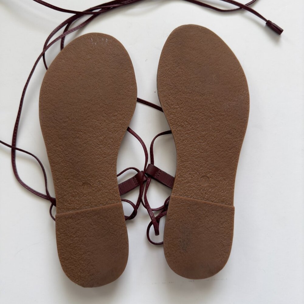 Madewell The Boardwalk Lace-Up Sandal - Picture 4 of 5